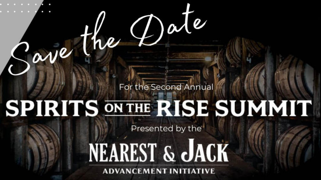 Save the date flyer for Spirits on the Rise Summit