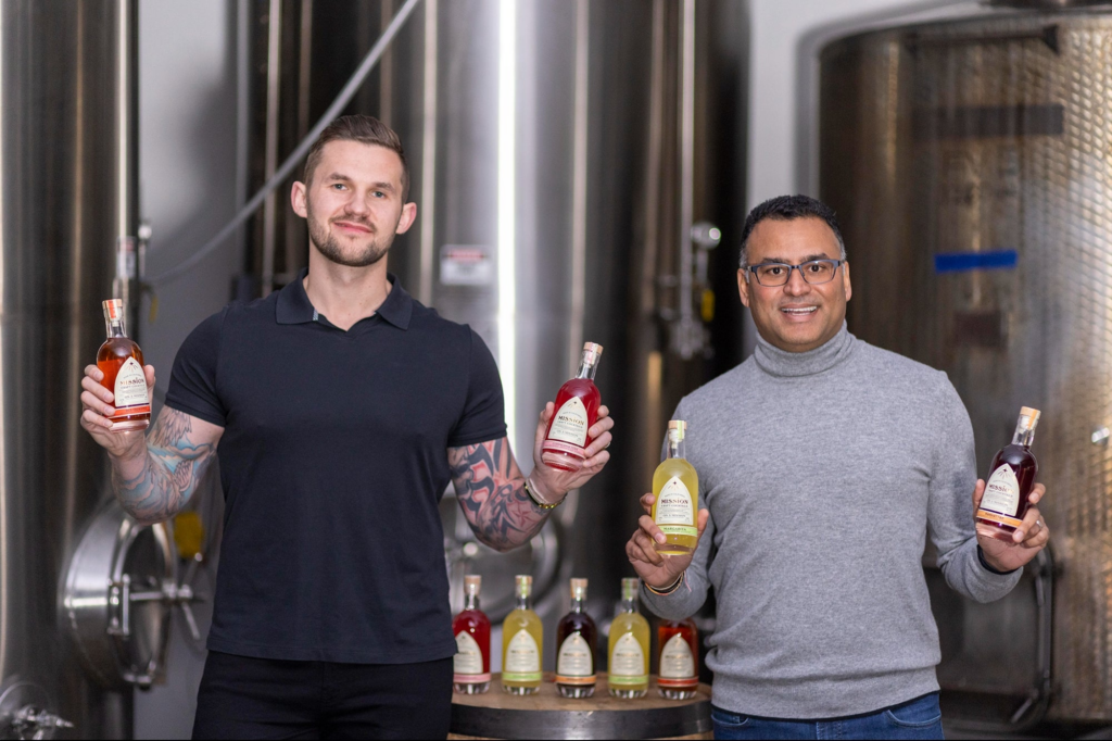 Image of founders and owners of Mission Craft Cocktails